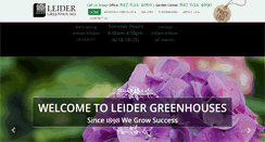 Desktop Screenshot of leider.us